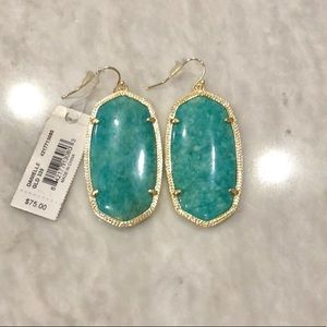 NWT Kendra Scott Danielle in Amazonite